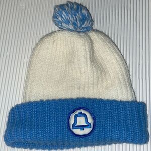 Vintage Southwestern Bell logo Beanie Pom Pom Hat